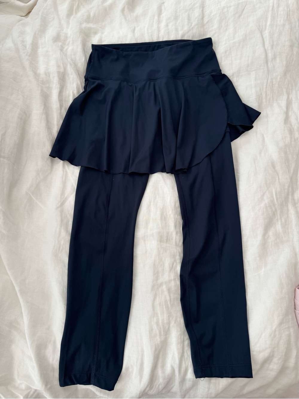 Wilson Navy Tennis Skirt with built-in Leggings